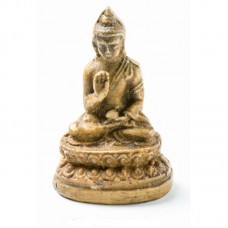 Statuie din rășină colorată os Binecuvântat Buddha - 5,5 cm