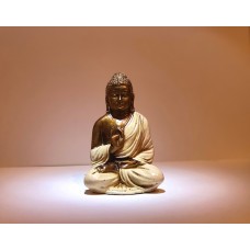 Statuie din rășină colorată Binecuvântat Buddha - 11 cm