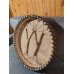 Toba Samanica special, unic, 50 cm diametru piele de capra. Pictat 